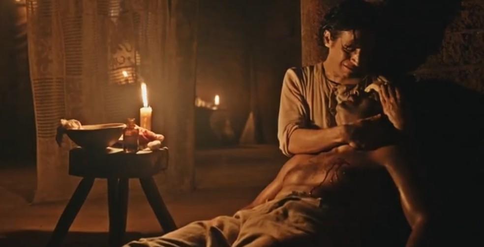 Zé do Bode (Kelner Macêdo) morre em "Guerreiros do Sol" — Foto: Reprodução/Globoplay