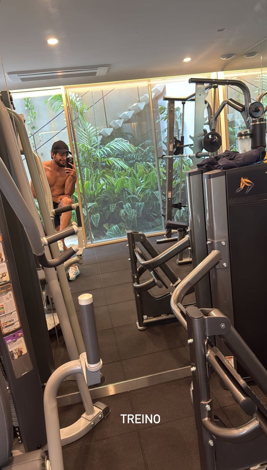 A Academia da Casa de Rafa Kalimann E Nattan - Foto: Reprodução/Instagram
