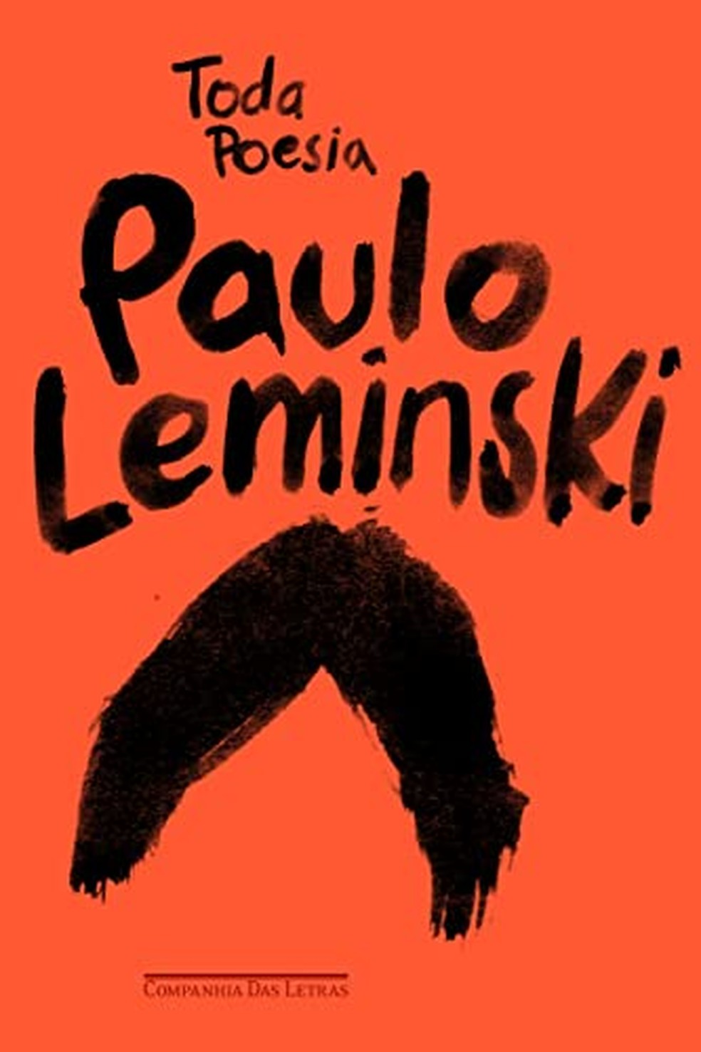 Capa de "Toda Poesia", de Paulo Leminski — Foto: Divulgação