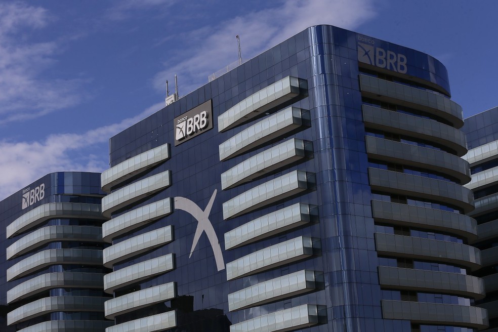 Sede do BRB, em Brasília: negócio com Master foi barrado pelo BC — Foto: Cristiano Mariz/Agência O Globo