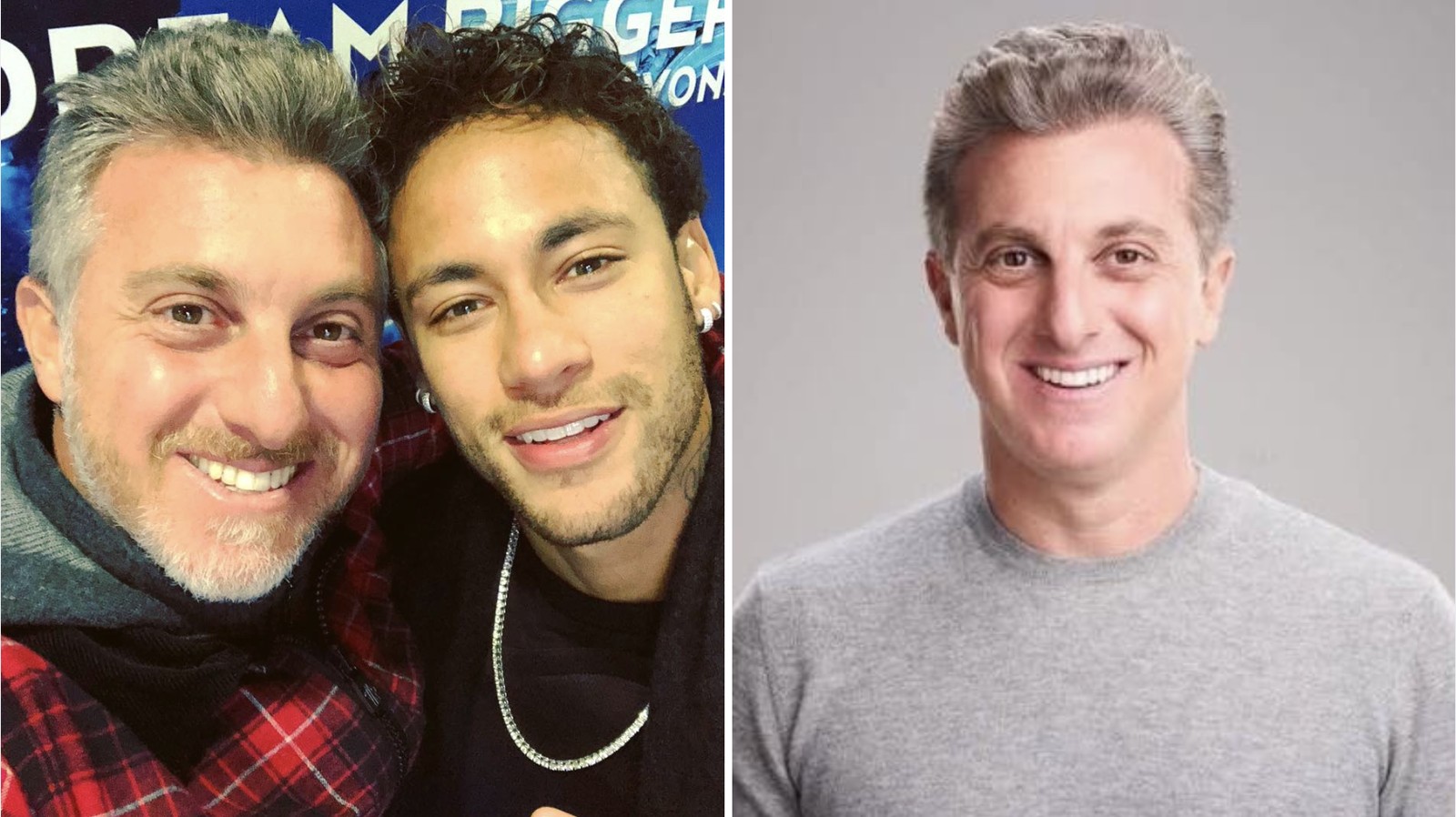 Luciano Huck é "parça" do jogador Neymar Jr. — Foto: Reprodução/Instagram