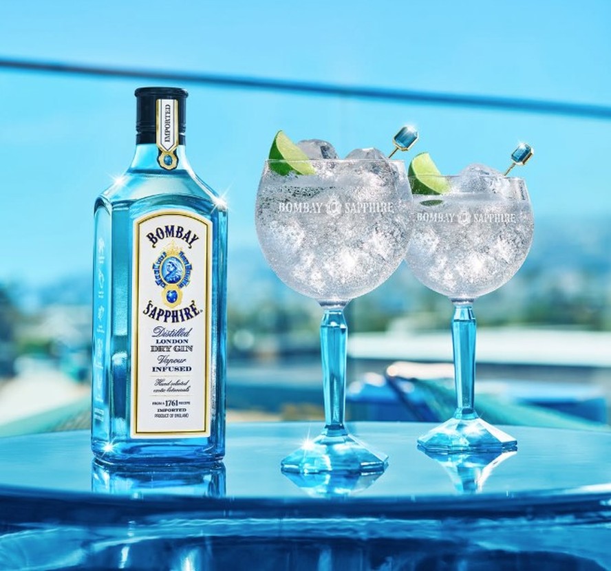 Gin Bombay Sapphire promove ação com drinques autorais em bares do Rio