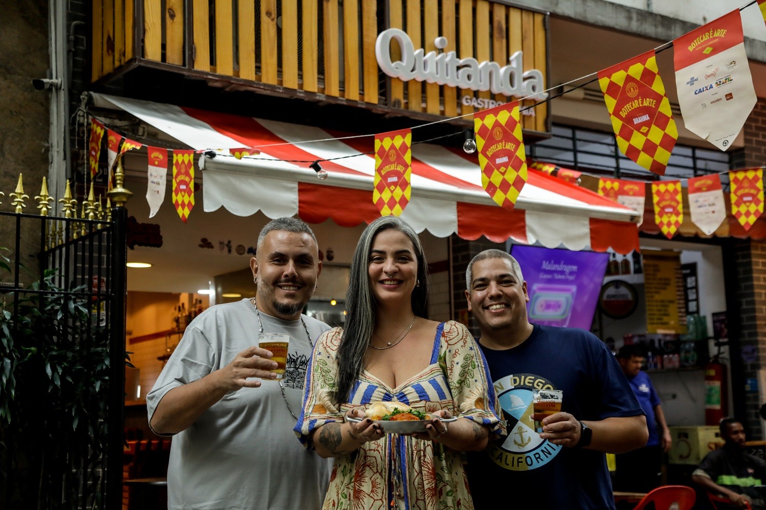 Artistas como Moacyr Luz, Tati Quebra Barraco, Elis Regina, Cazuza e Pixinguinha inspiraram os pratos do festival Botecar