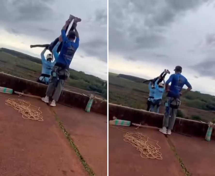 Rope jump: polícia identifica quem retirou câmera de jovem morta em queda
