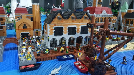 Niterói recebe primeira exposição com blocos de Lego