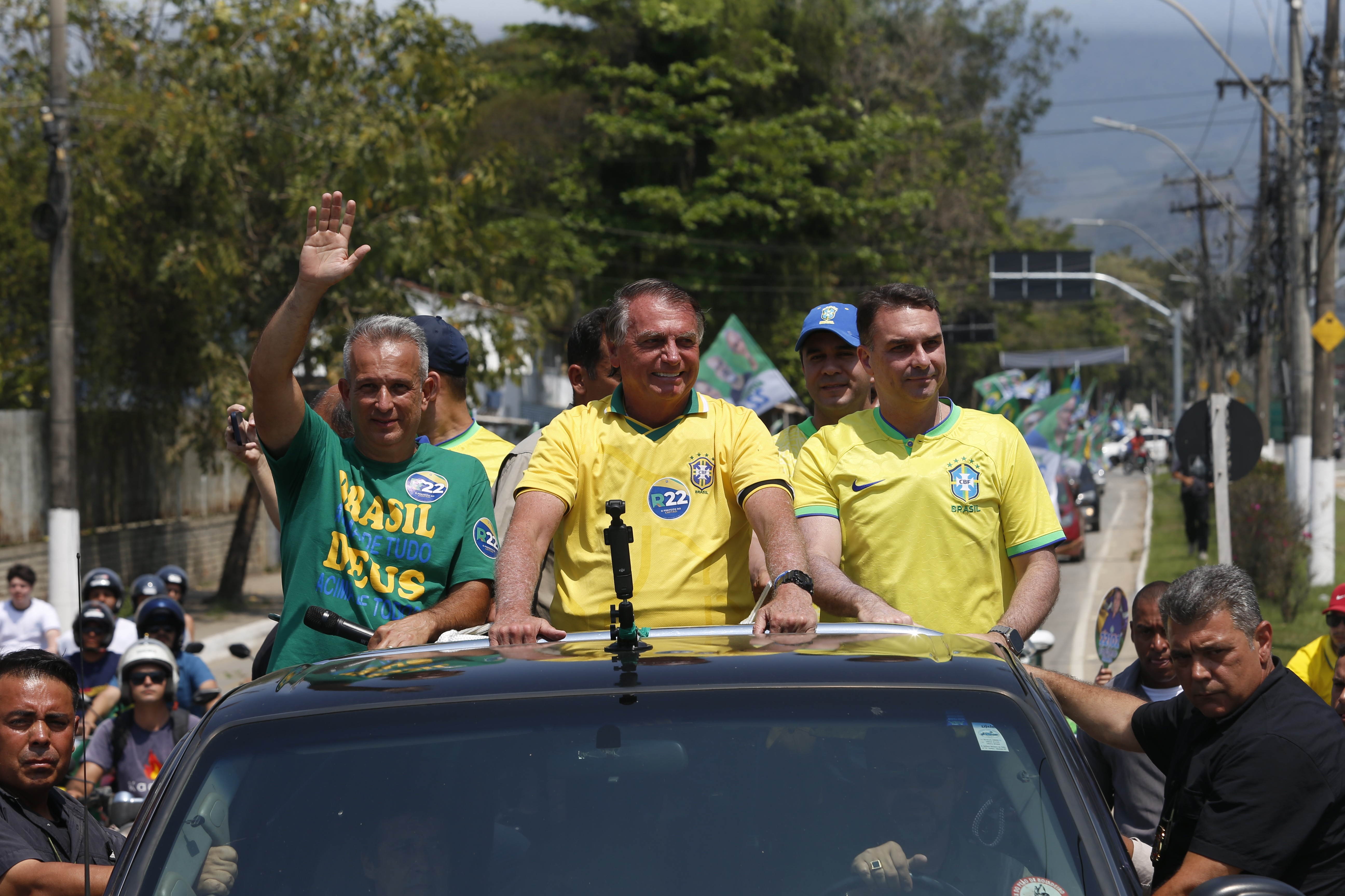 Antes de atos na capital com Ramagem, Bolsonaro nacionaliza a disputa na Costa Verde: 'Ninguém entende o que aconteceu em 2022'