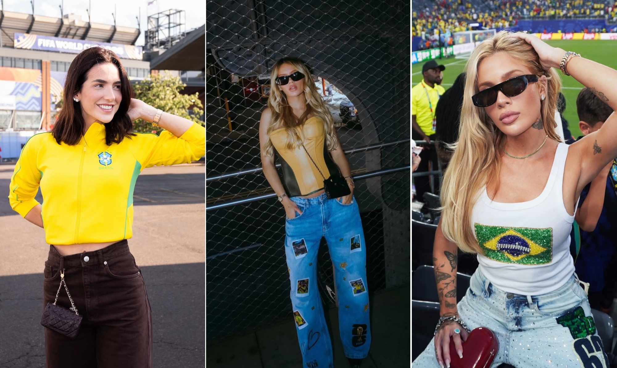 WAGs da Seleção Brasileira apostam em relógios que ultrapassam R$ 100 mil para compor looks