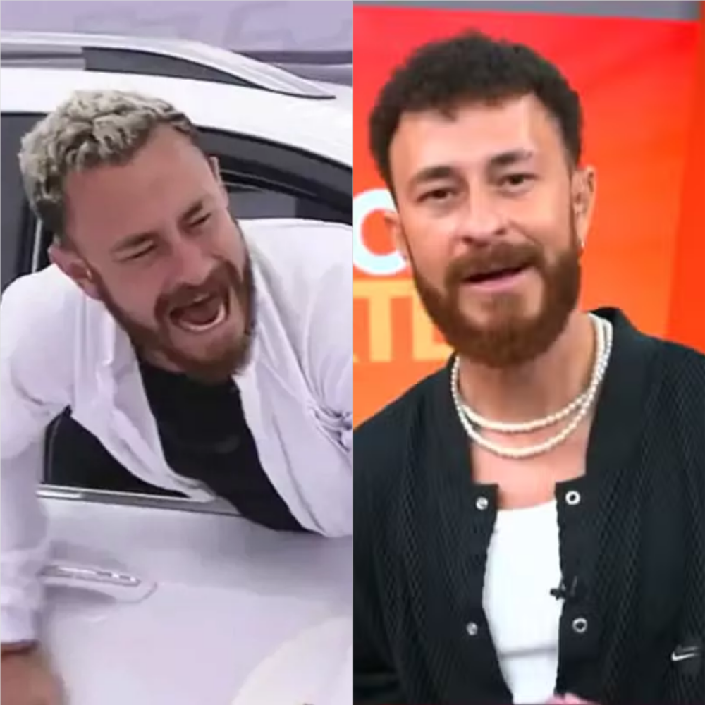 Fred Bruno, do 'BBB 23', tem 36 anos. Depois que saiu do reality, foi contratado pela Globo para apresentar o 'Globo esporte' em São Paulo — Foto: Reprodução/TV Globo e Reprodução/Instagram