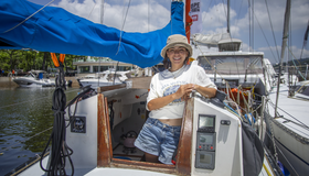 Primeira mulher a completar a Cape2Rio, Theodora Prado revela como foi percorrer o Atlântico por quase um mês