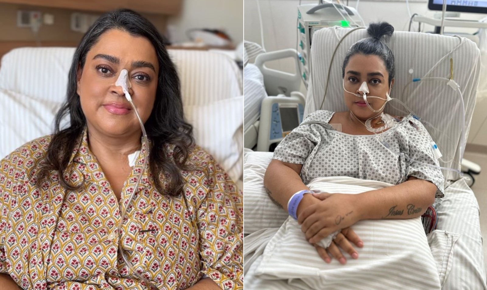 A atriz Preta Gil está internada, em recuperação do tratamento de um câncer — Foto: Reprodução/Instagram