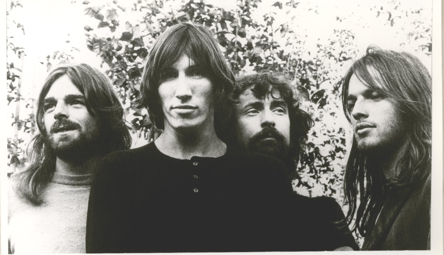 Pink Floyd em 1973, ano do lançamento de 'The dark side of the moon': Rick Wright (esq), Roger Waters, Nick Mason e David Gilmour — Foto: Arquivo