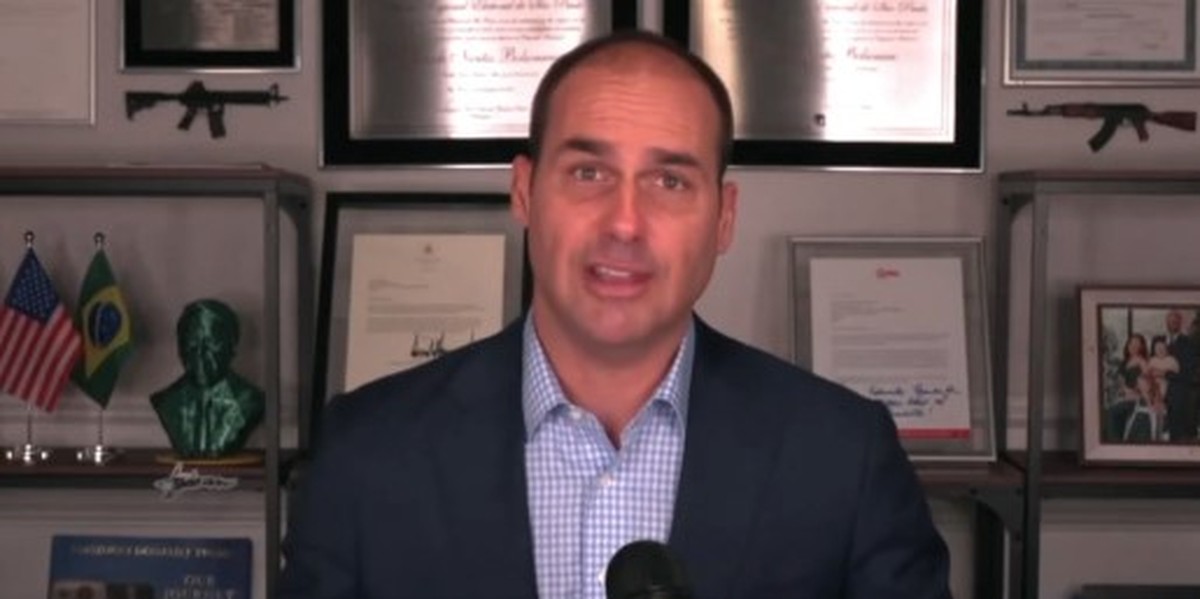 Imagem ilustrativa sobre eduardo bolsonaro pix: Deputado sugere troca pelo Zelle e web explode em críticas