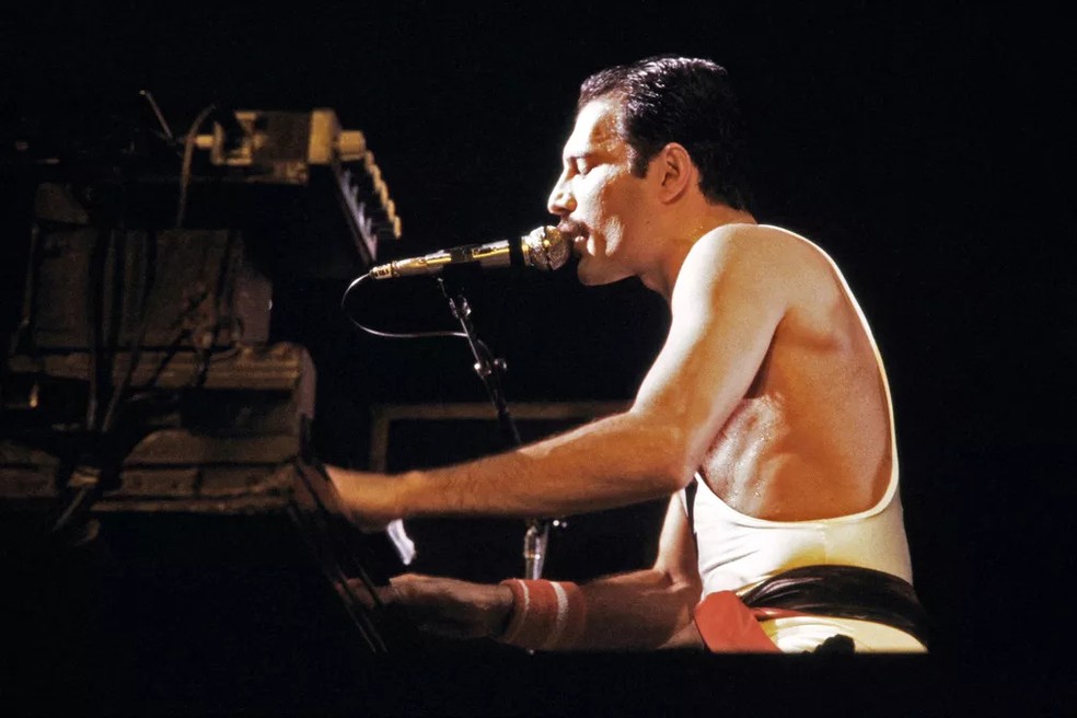 Freddie Mercury — Foto: Jean-Claude COUTAUSSE / AFP