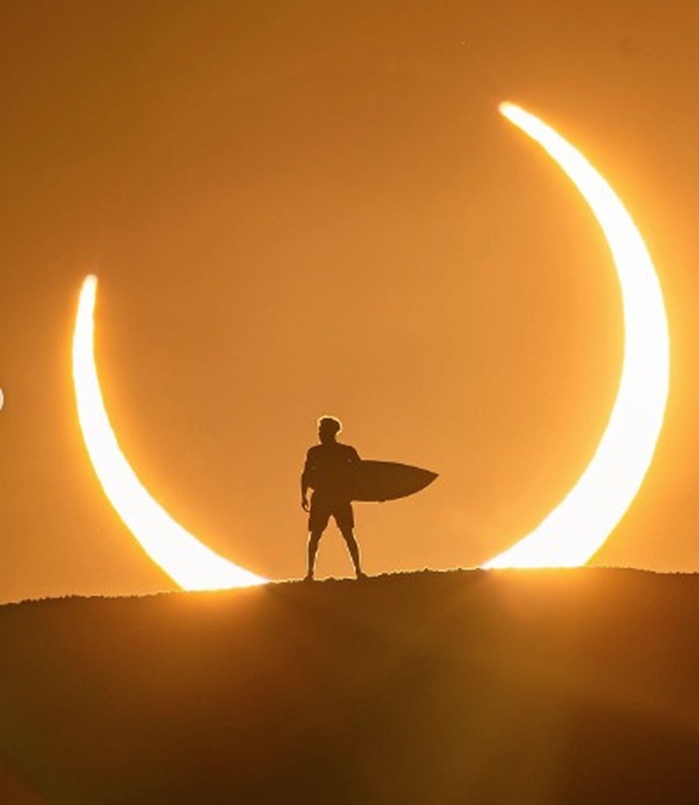Eclipse solar: veja imagens do fenômeno que atraiu atenção de ...