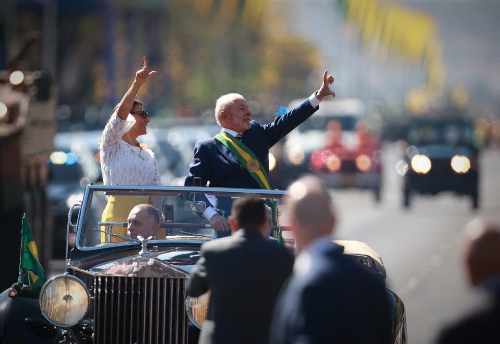 Lula participant desfile do 7 de setembroembrasília -foto:crisiano mariz / o globo