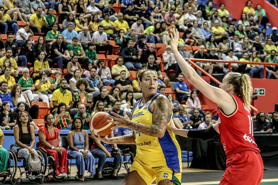Seleção brasileira de basquete feminino perde para a Alemanha e está fora de Paris-2024