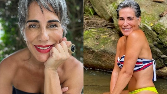 'O que tem modificado o seu corpo?': Gloria Pires responde fã e entrega segredos de beleza; confira