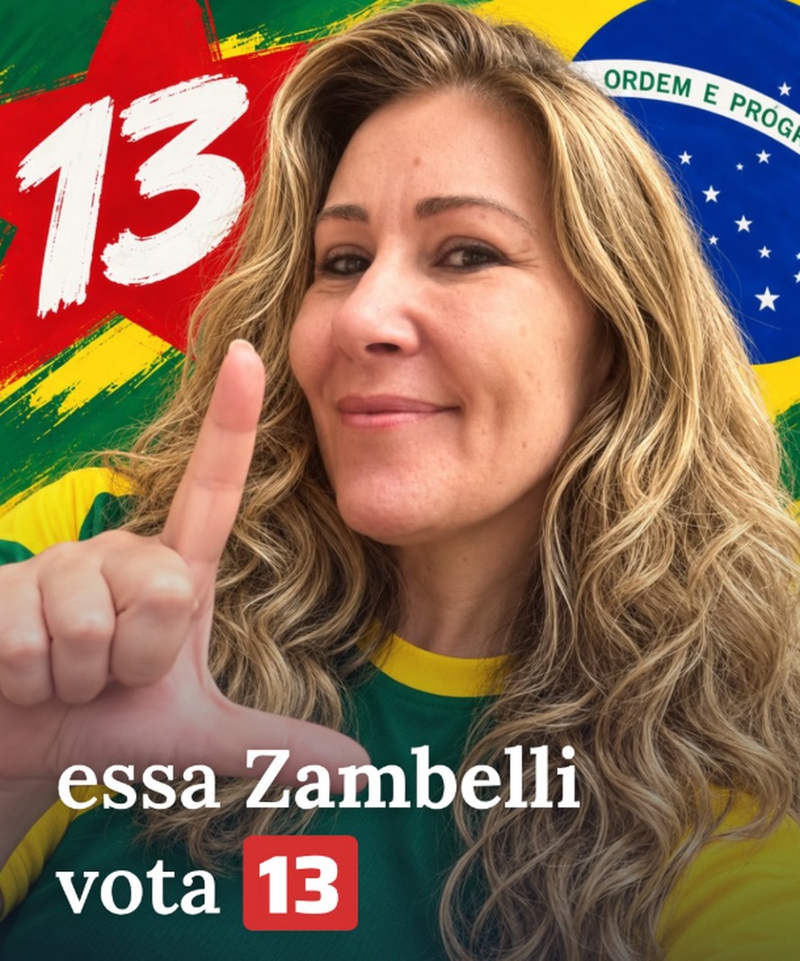 IRMÃ DE CARLA ZAMBELLI VOTA EM LULA