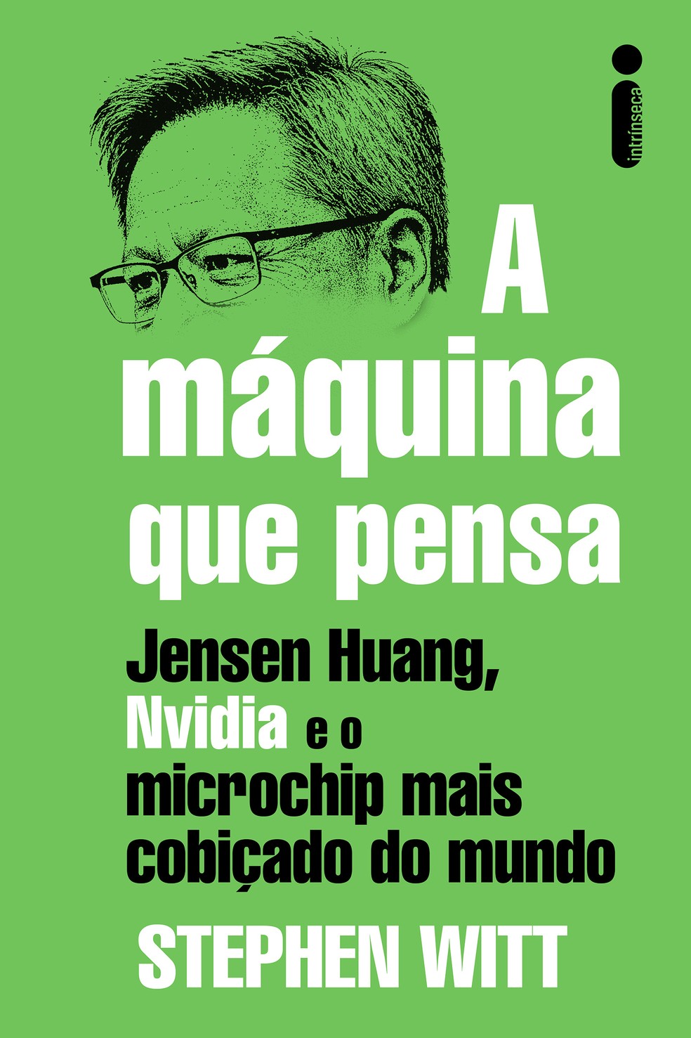 Capa de biografia do fundador da Nvidia, Jensen Huang — Foto: Divulgação