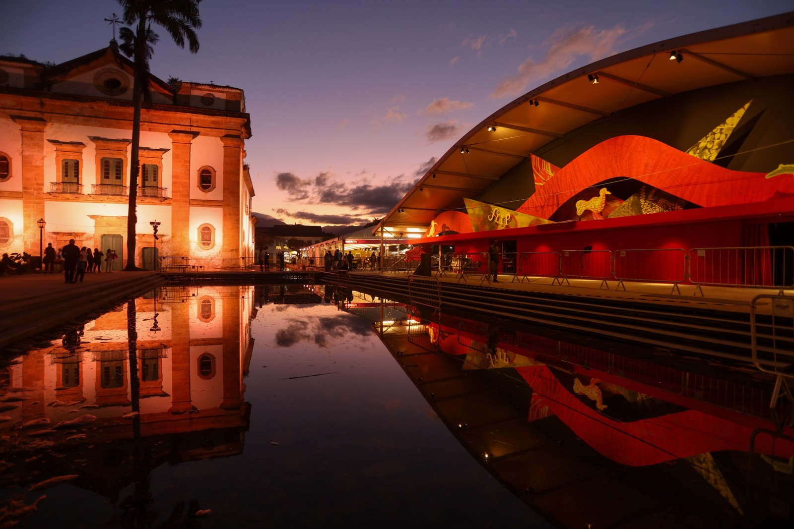 tudo pronto em paraty para oinícioda flip 2025 - foto: márciafoletto