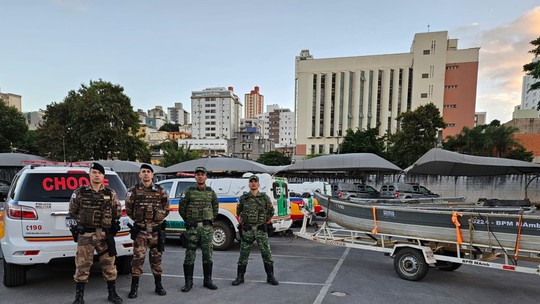 Minas Gerais envia PMs ao Rio Grande do Sul para ajudar em resgate de vítimas e combate à criminalidade
