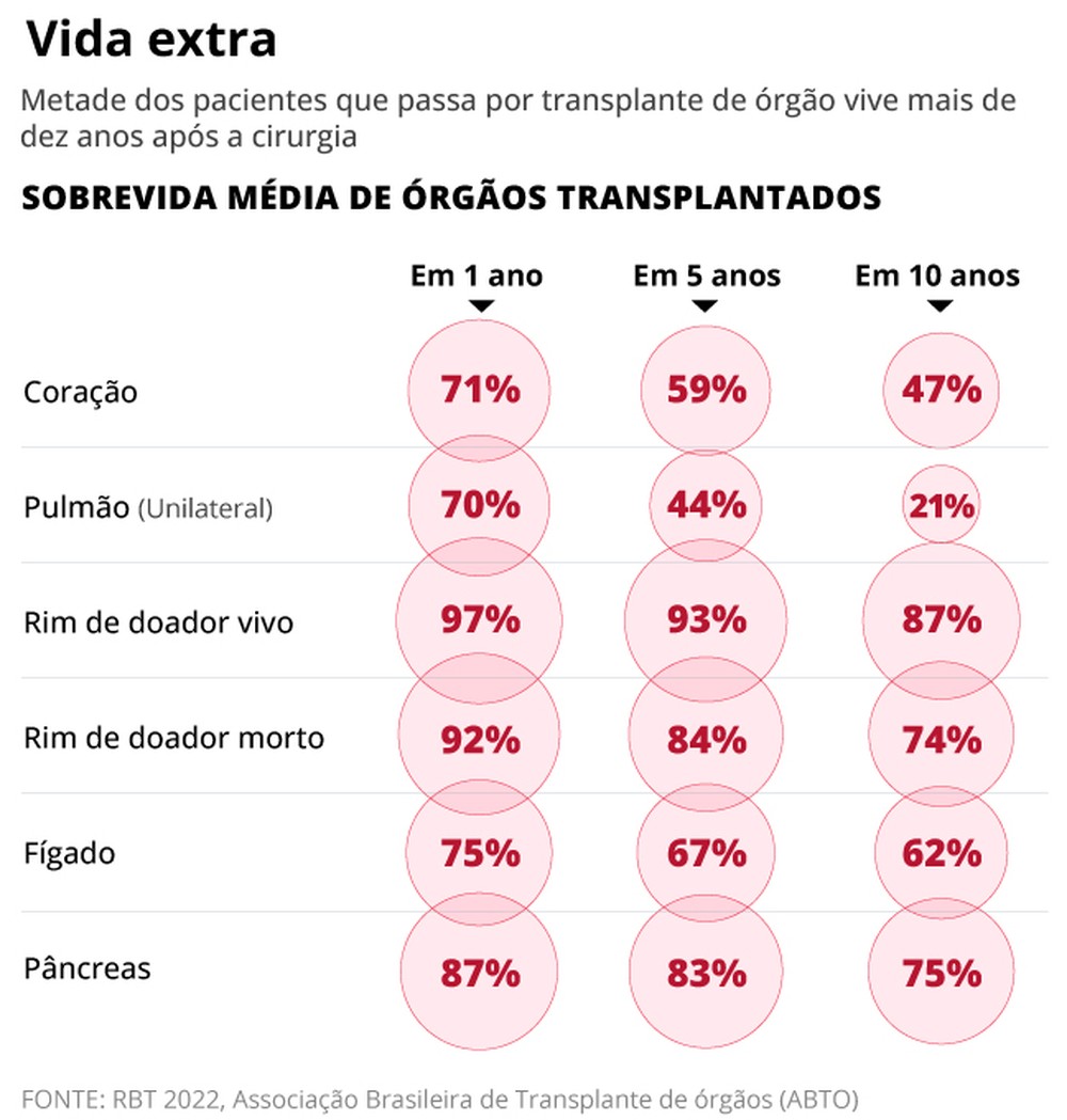 Transplante de coração: metade dos pacientes vive mais de dez anos após ...