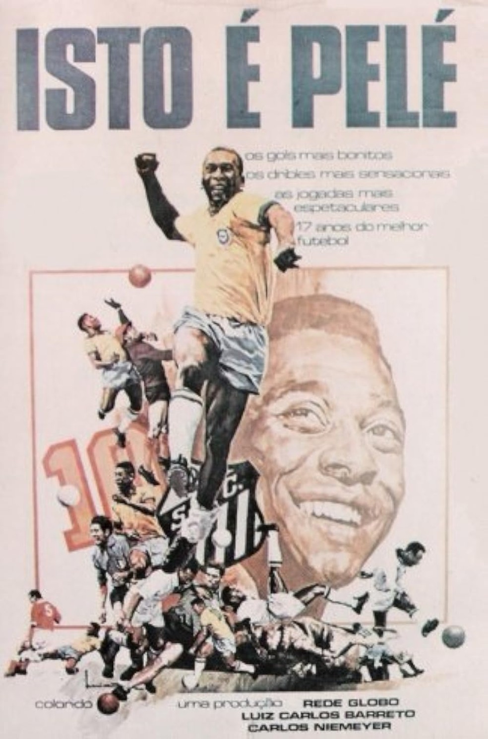 "Isto é Pelé", filme de Luiz Carlos Barreto — Foto: Reprodução