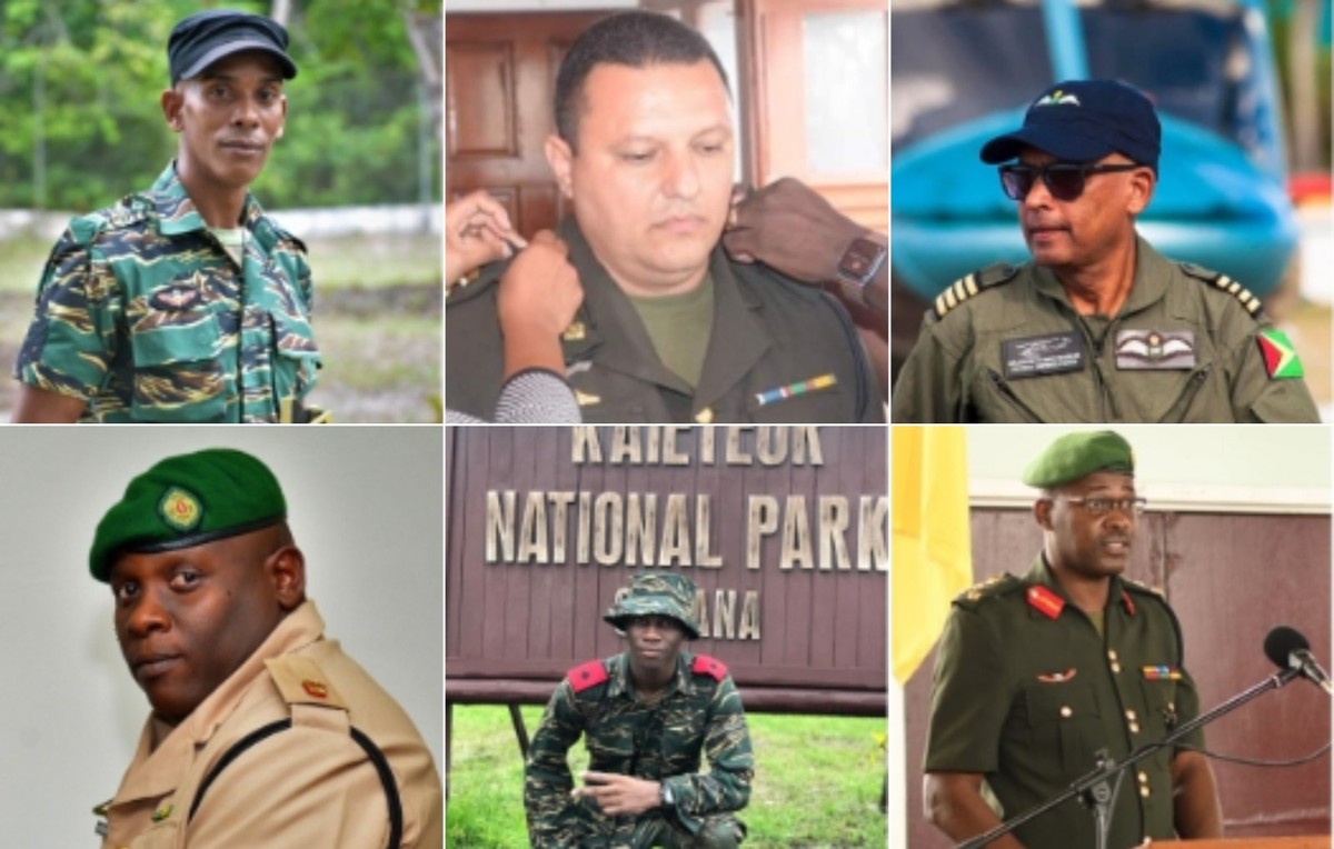 Brigadeiro, coronel e tenente: quem são os militares da Guiana que ...