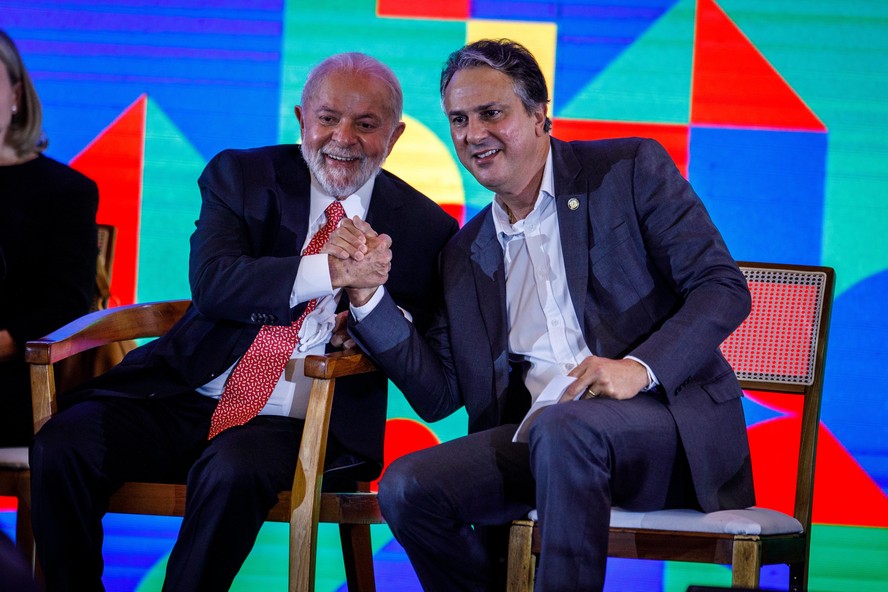 Presidente Lula e Ministro da Educação, Camilo Santana
