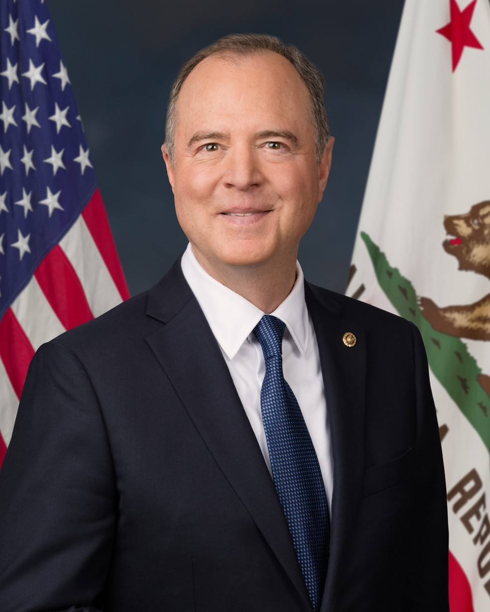 Adam B. Schiff, senador democrata da Califórnia — Foto: U.S. Senate Photographic Studio