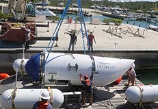 Criada em 2009, a OceanGate oferece passeio ao ponto do naufrágio e custa cerca de US$ 250 mil — Foto: Divulgação
