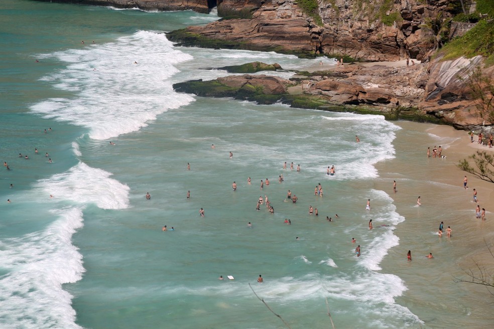 Praia da Joatinga — Foto: Custódio Coimbra