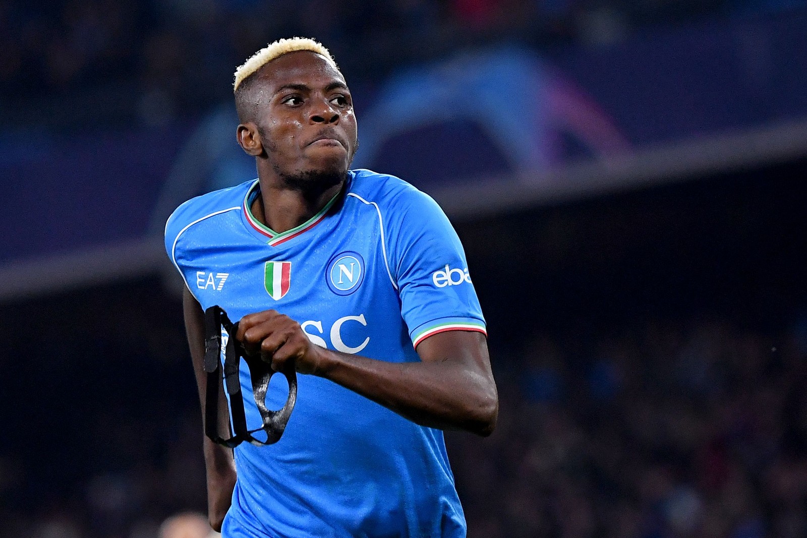Osimhen - Galatasaray: € 75,00 milhões — Foto: Tiziana FABI / AFP