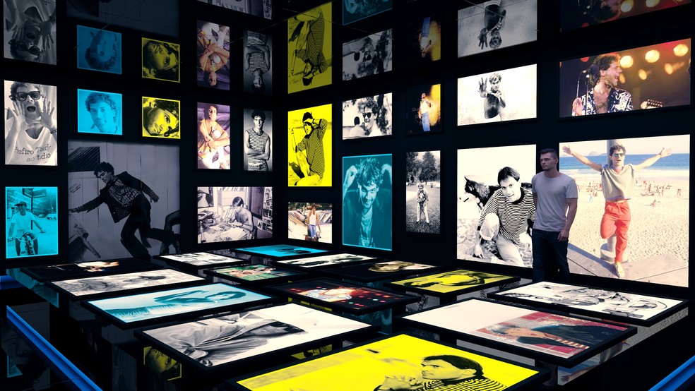 Exposição de Cazuza  terá 500 fotos de 50 fotógrafos — Foto: Divulgação