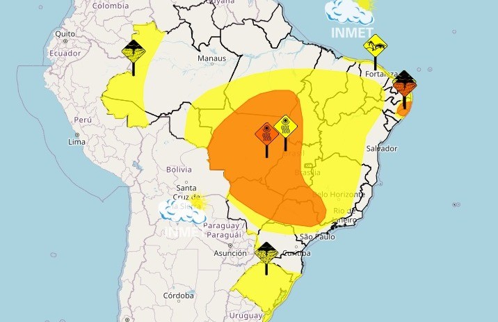 Calorão e ar seco batem forte no Tocantins neste fim de semana