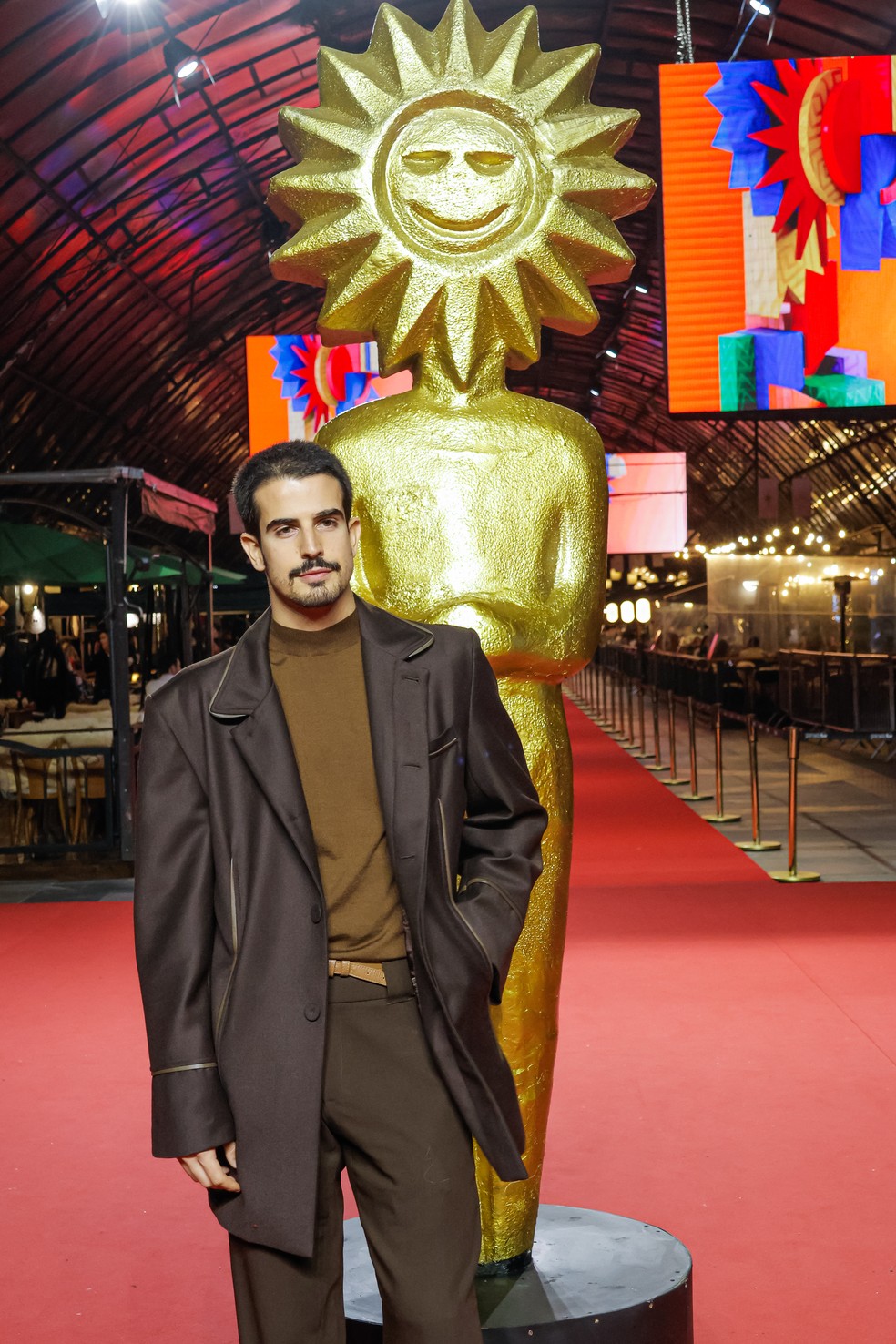 Produtor Enzo Celulari, do curta-metragem brasileiro "Shibal", no Festival de Gramado — Foto: Divulgação / Ticiane da Silva / Ag.Pressphoto