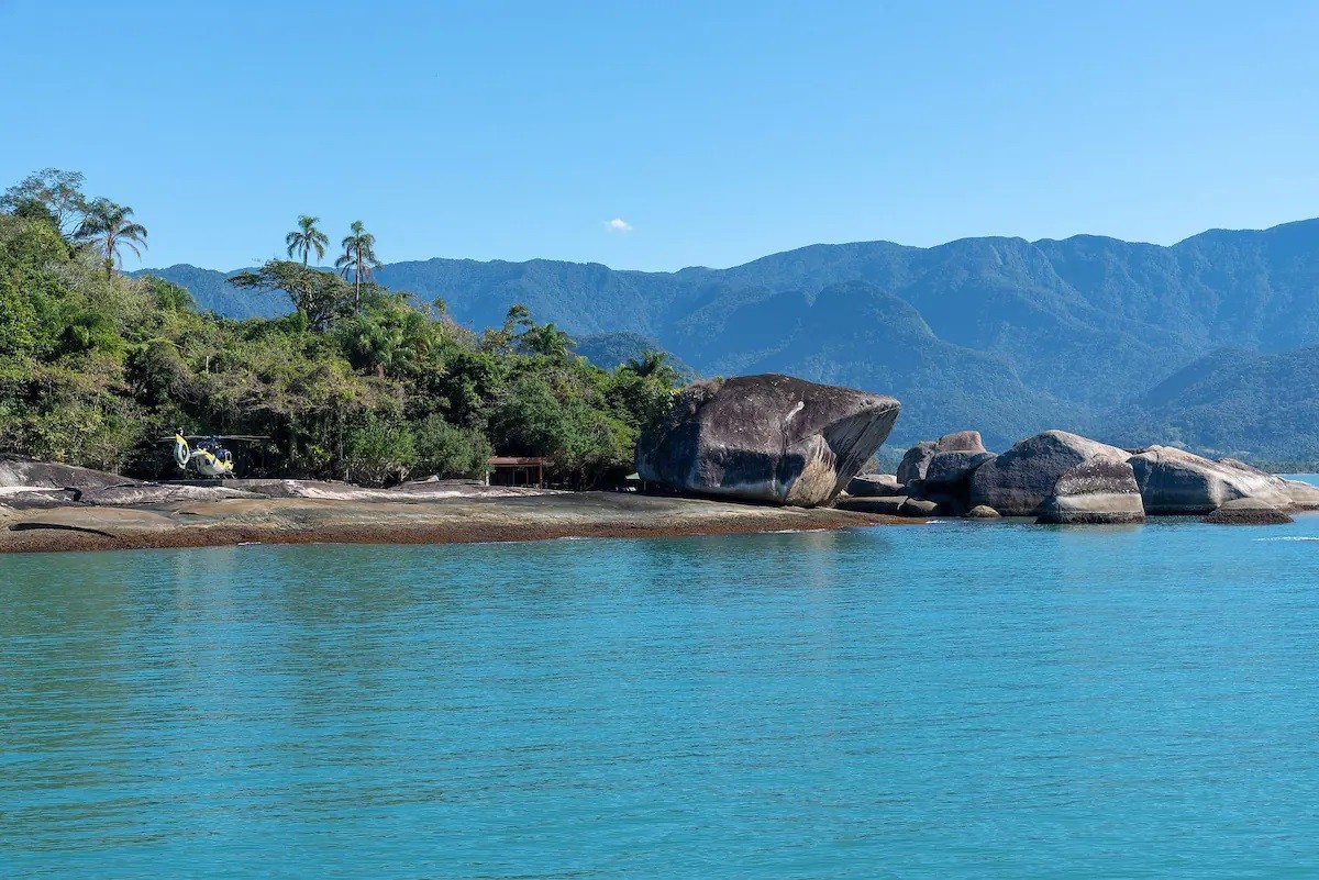 A private island in Paraty is available for rent — Photo: Reproduction