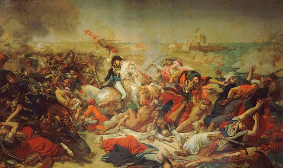 'A batalha de Abukir', de Antoine-Jean Gros — Foto: Reprodução