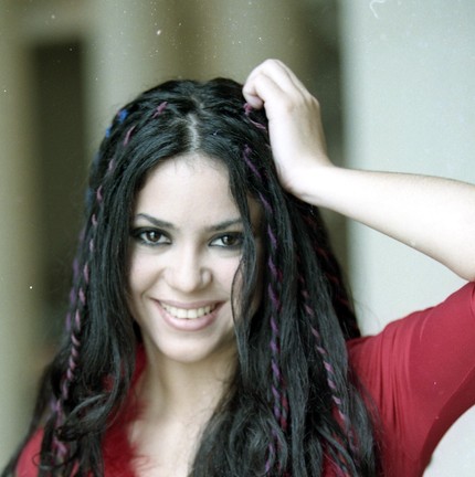 Shakira em 1998 — Foto: Ricardo Gomes