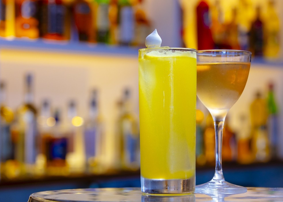 Os drinques foram criados por Jonas Aisengart, do Quartinho — Foto: Leo Martins / Agência O Globo