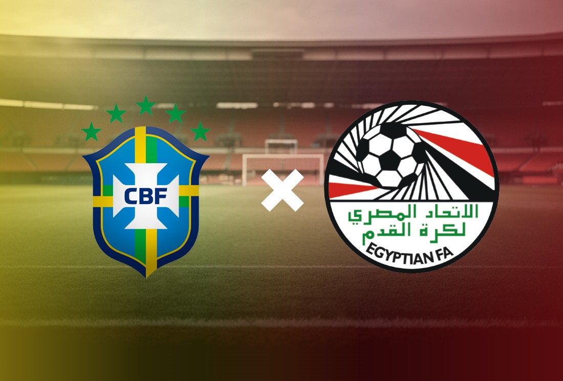 Brasil x Egito: onde assistir ao vivo ao amistoso da seleção para a Copa do Mundo