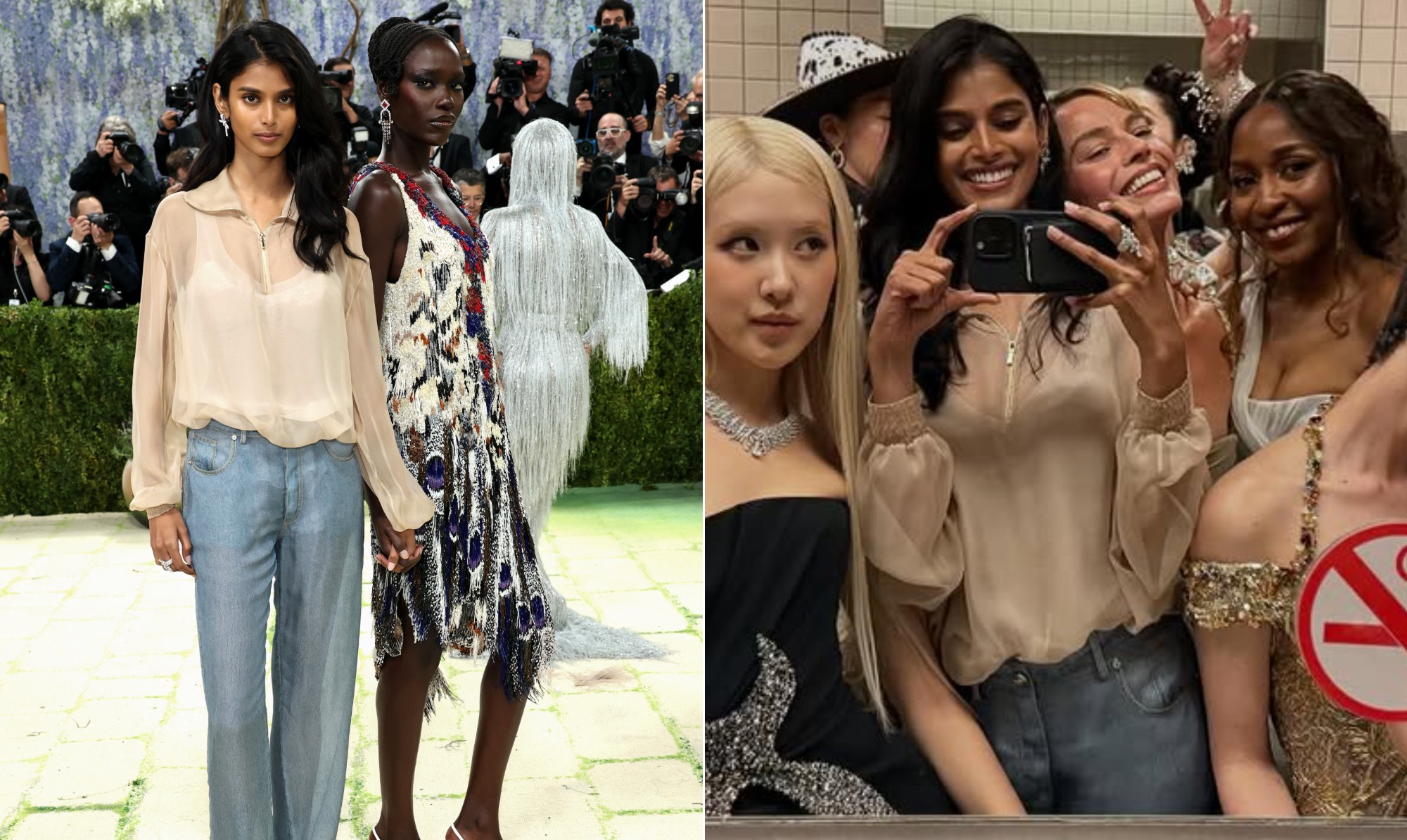 Mal vestida? Conheça modelo indiana da Chanel que criou polêmica após ir ao Met Gala de jeans