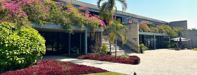 Fachada da nova sede do Museu do Pontal, na Barra da Tijuca desde 2021 — Foto: Divulgação/Ratão Diniz