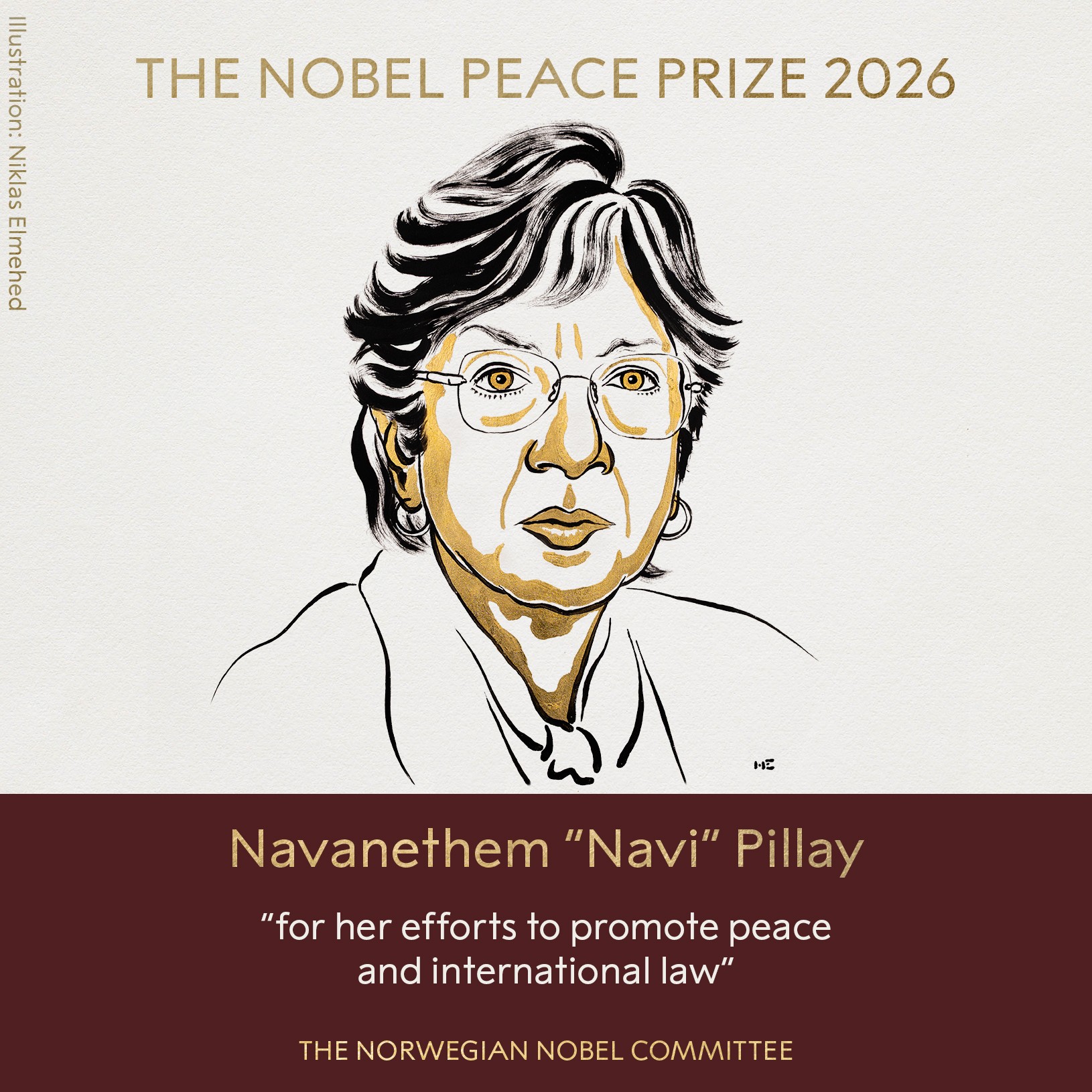 Vencedora do Nobel da Paz 2026 brinca ao ser avisada de prêmio: 'se vocês aplaudirem mais, dividirei com Trump'; veja vídeo