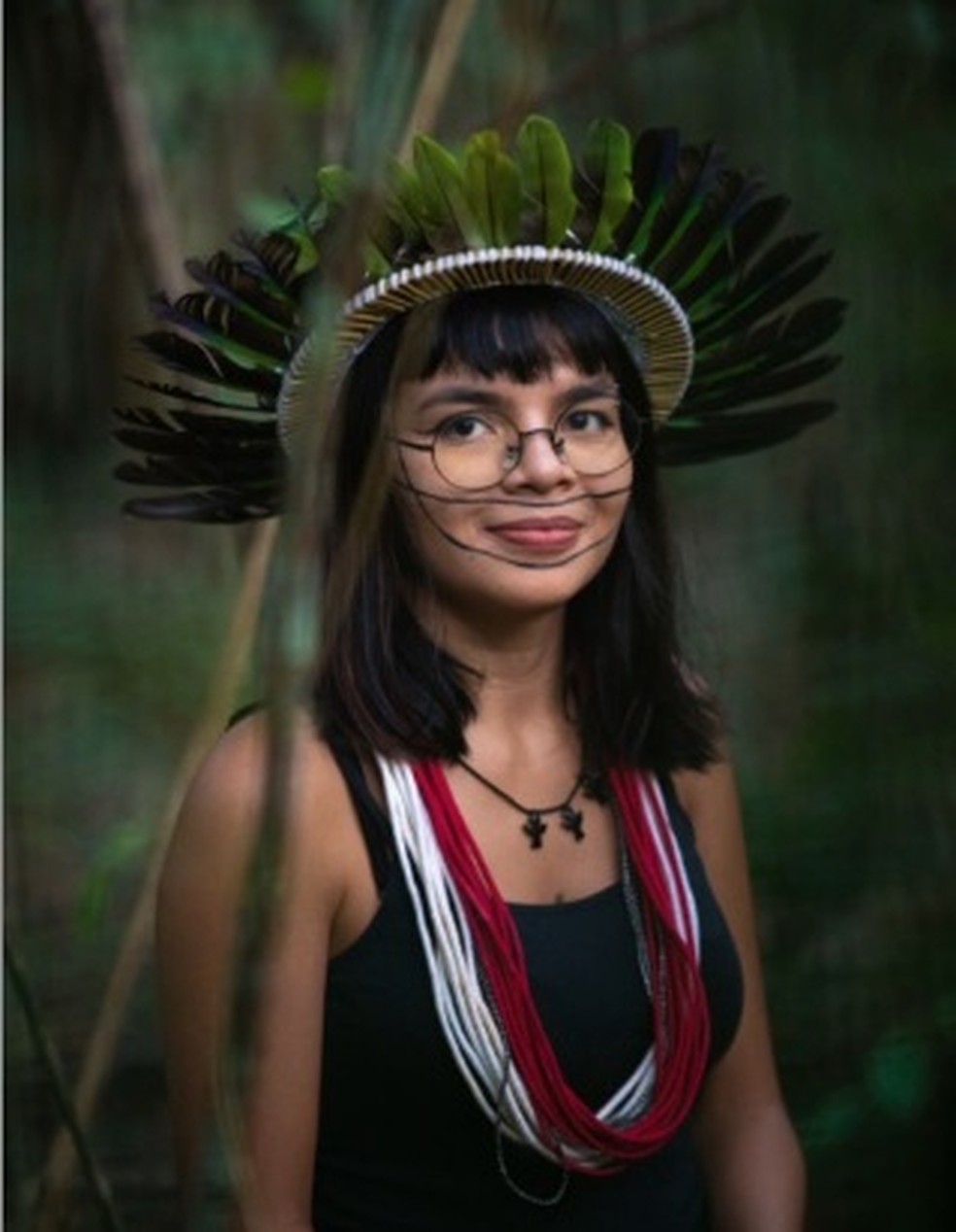 Txai Suruí, coordenadora do Movimento da Juventude Indígena — Foto: Arquivo