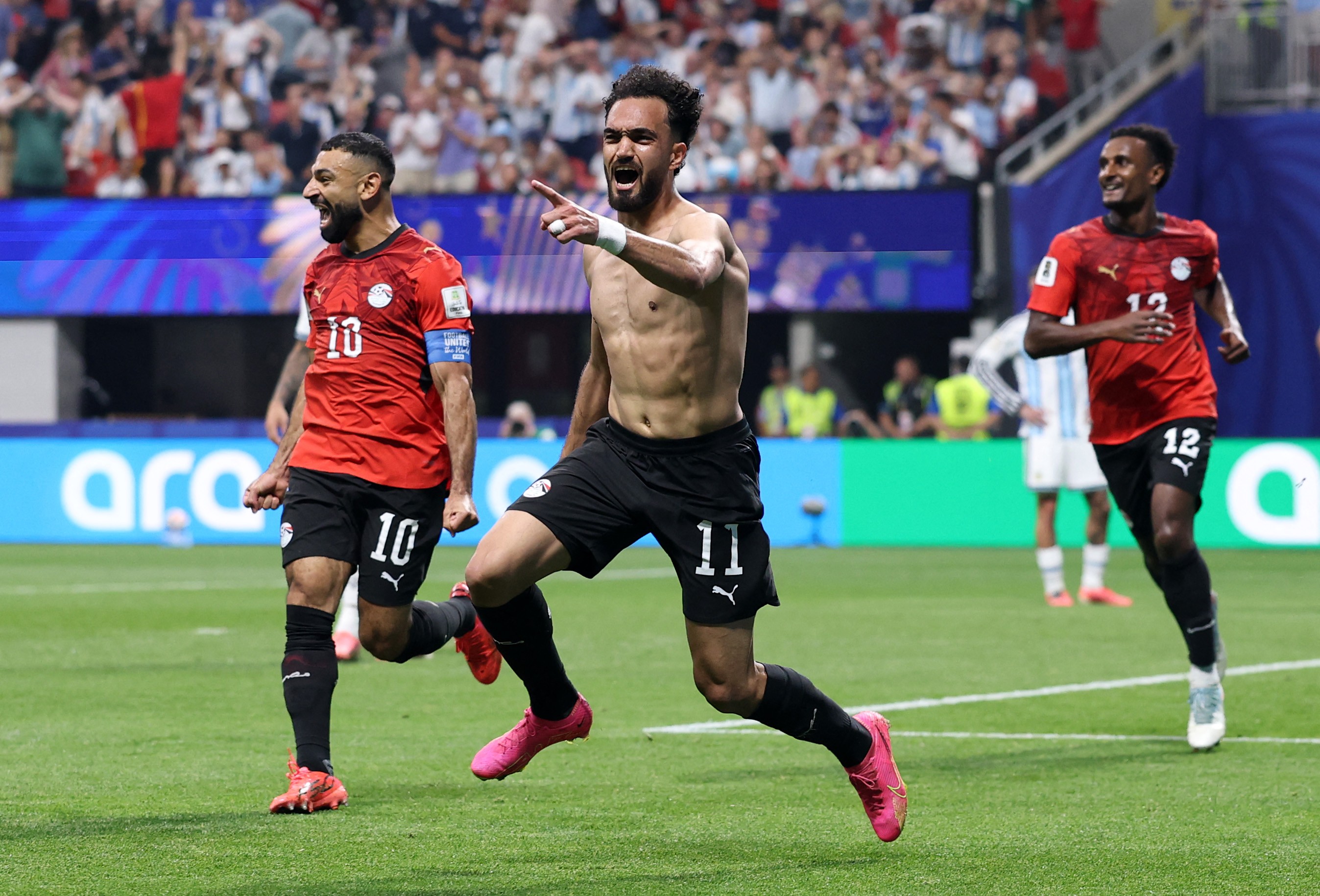 Argentina 1 x 2 Egito: Romero desconta para os argentinos no duelo que vale vaga nas quartas; siga ao vivo