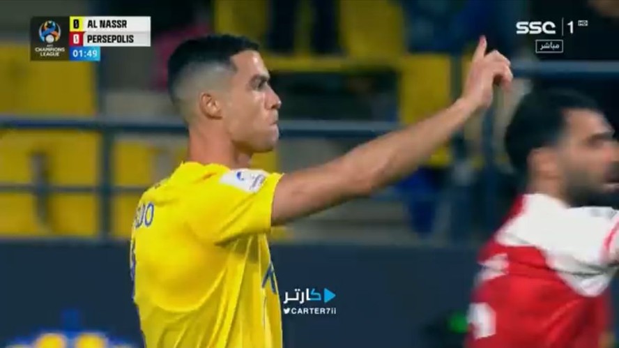 Com mosaico para Cristiano Ronaldo, Al-Nassr vence o Damac pelo