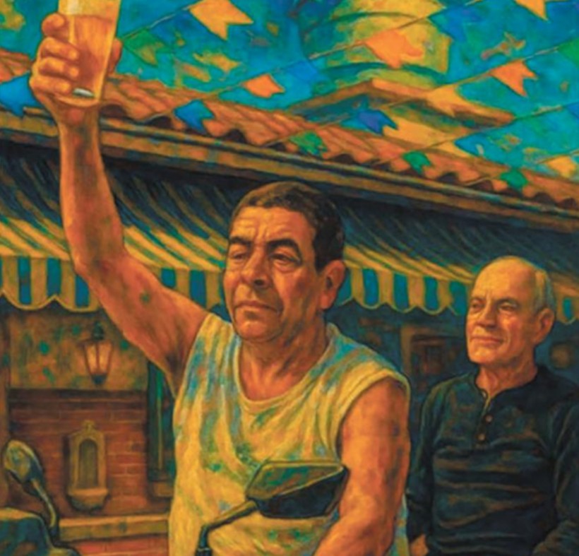 Visita de Ney Matogrosso a Zeca Pagodinho em Xer&eacute;m rende memes nas redes &mdash; Foto: Reprodu&ccedil;&atilde;o/Instagram