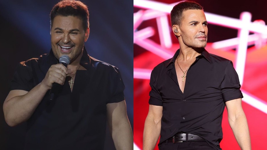 Aparência de Eduardo Costa causa espanto em foto publicada por sertanejo: 'Que magreza é essa?'