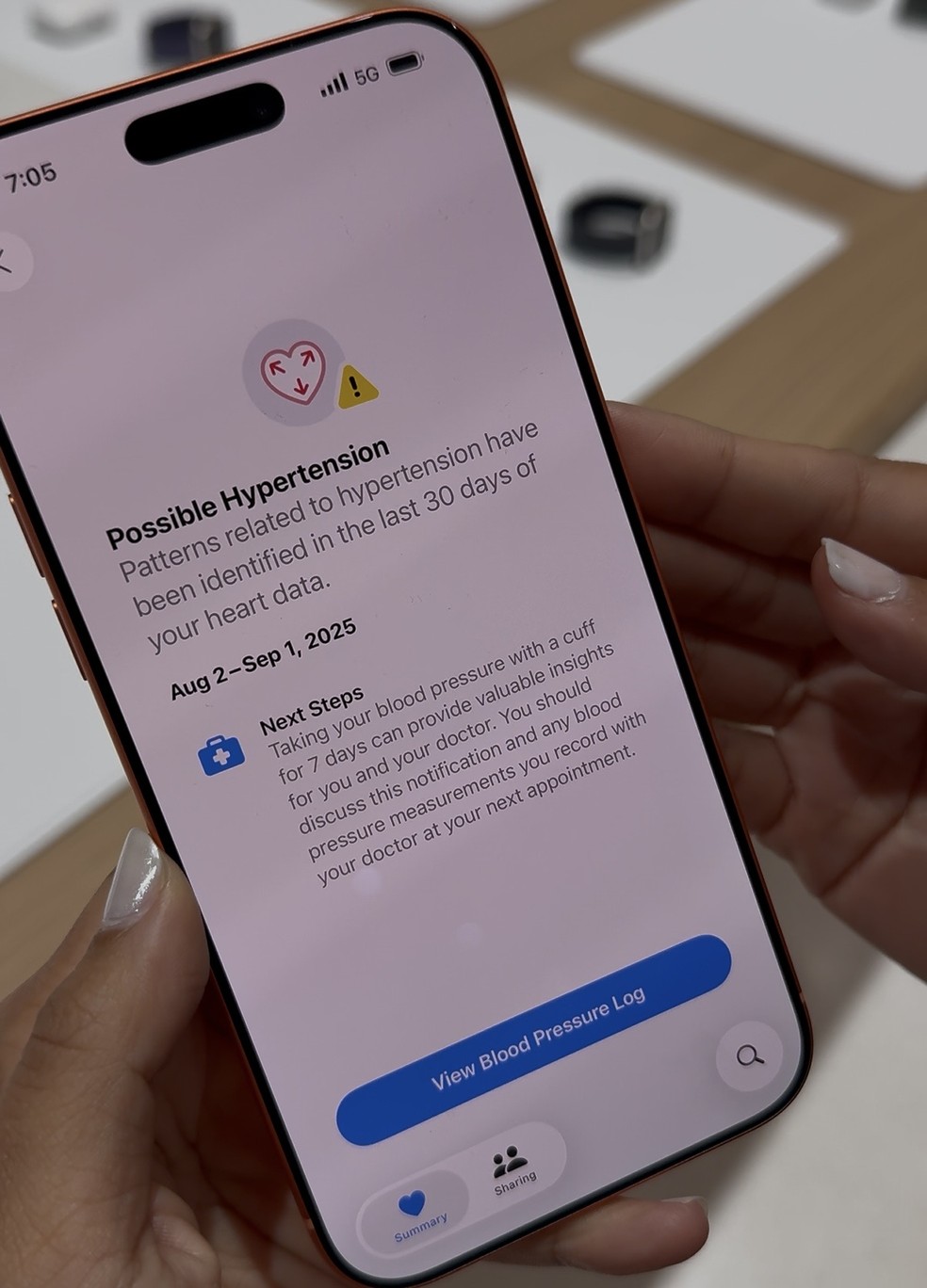 Apple Watch: medidor de hipertensão é aprovado nos EUA e está em análise pela Anvisa para o Brasil — Foto: Bruno Rosa
